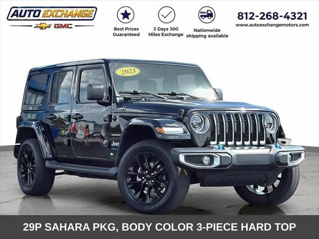 2023 Jeep Wrangler 4xe Sahara 4x4 for sale in Sullivan, IN