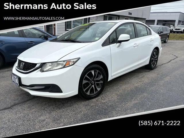 2013 Honda Civic EX for sale in Webster, NY