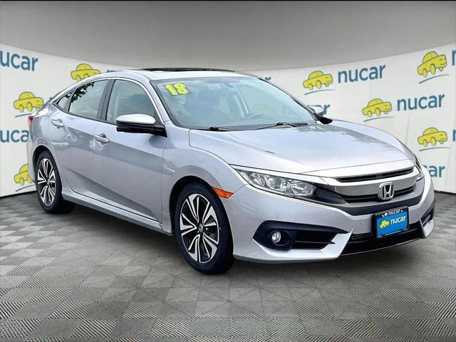 2018 Honda Civic EX-T for sale in Tilton, NH