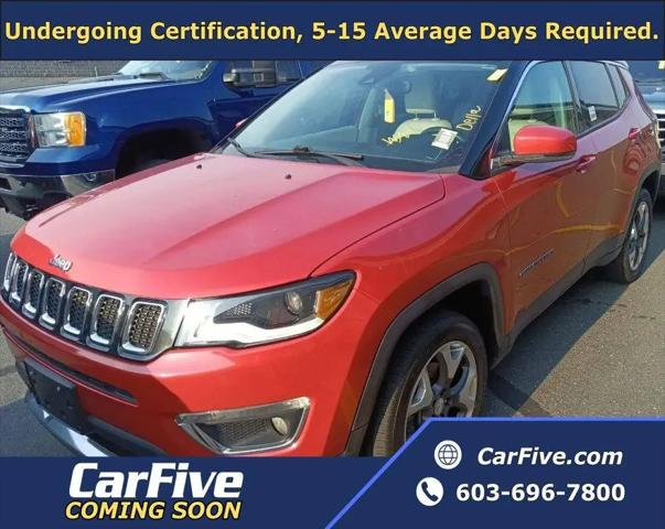 2018 Jeep Compass Limited 4x4 for sale in Nashua, NH