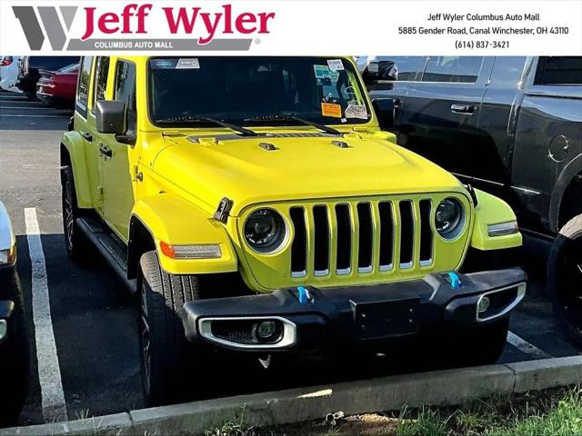2023 Jeep Wrangler 4xe Sahara 4x4 for sale in CANAL WINCHESTER, OH