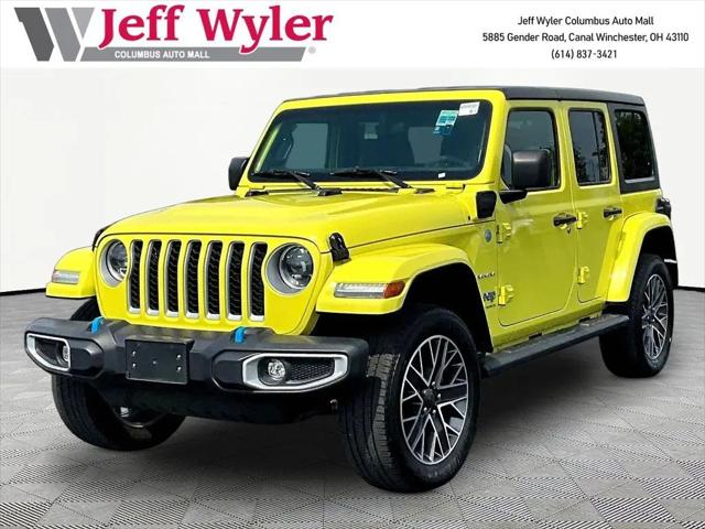 2023 Jeep Wrangler 4xe Sahara 4x4 for sale in CANAL WINCHESTER, OH