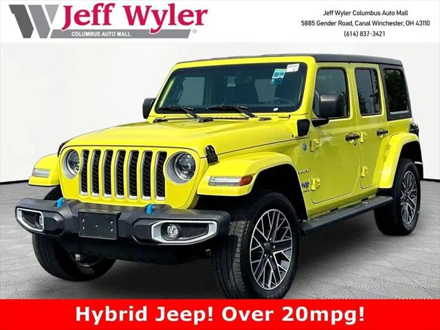 2023 Jeep Wrangler 4xe Sahara 4x4 for sale in CANAL WINCHESTER, OH