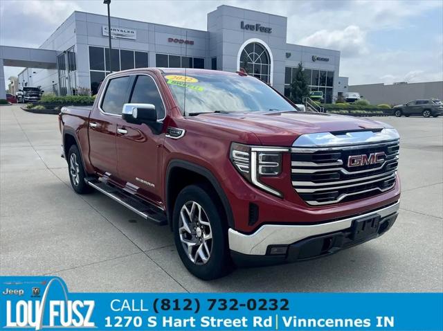 2022 GMC Sierra 1500 4WD Crew Cab Short Box SLT for sale in Vincennes, IN