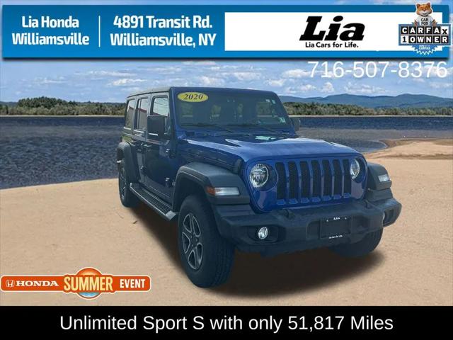 2020 Jeep Wrangler Sport S 4x4 for sale in Williamsville, NY