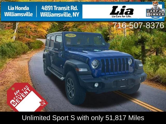 2020 Jeep Wrangler Sport S 4x4 for sale in Williamsville, NY