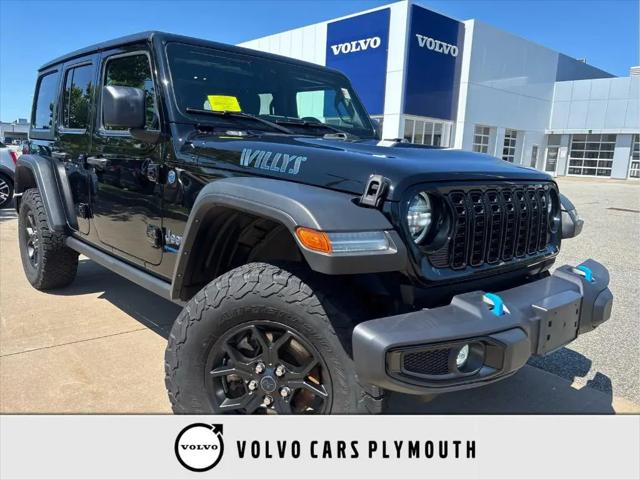 2024 Jeep Wrangler 4xe Willys 4xe for sale in Plymouth, MA