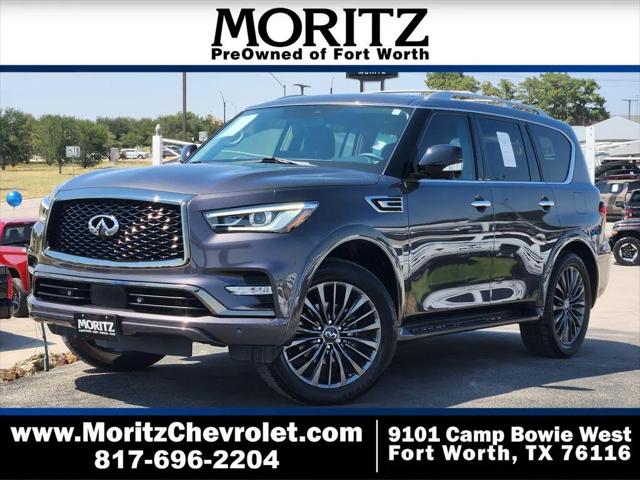 2023 INFINITI QX80 PREMIUM SELECT AWD for sale in Fort Worth, TX