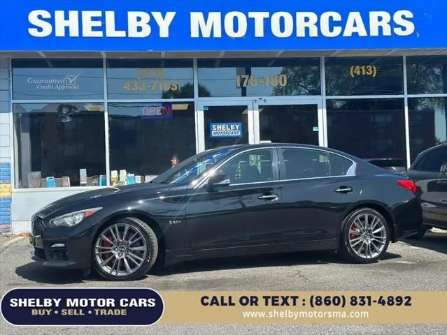2017 INFINITI Q50 3.0t Red Sport 400 for sale in Springfield, MA