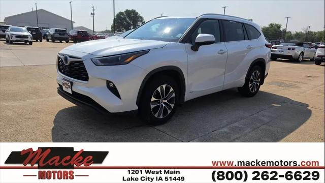 2022 Toyota Highlander Hybrid XLE for sale in Lake City, IA
