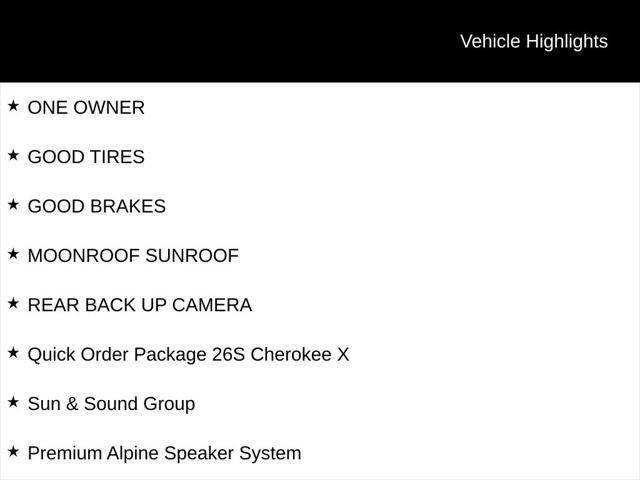 2022 Jeep Cherokee X 4x4