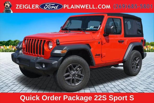2024 Jeep Wrangler 2-Door Sport S 4x4 for sale in Plainwell, MI