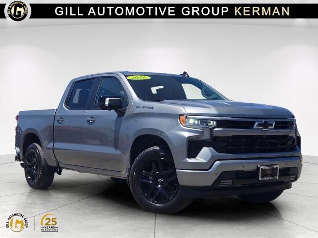 2026 Chevrolet Silverado 1500 2WD Crew Cab Short Bed RST for sale in Kerman, CA