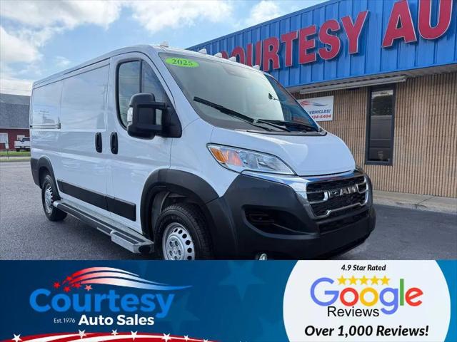 2025 Ram ProMaster 2500 Cargo Van Tradesman Low Roof 136" WB w/Pass Seat for sale in Chesapeake, VA