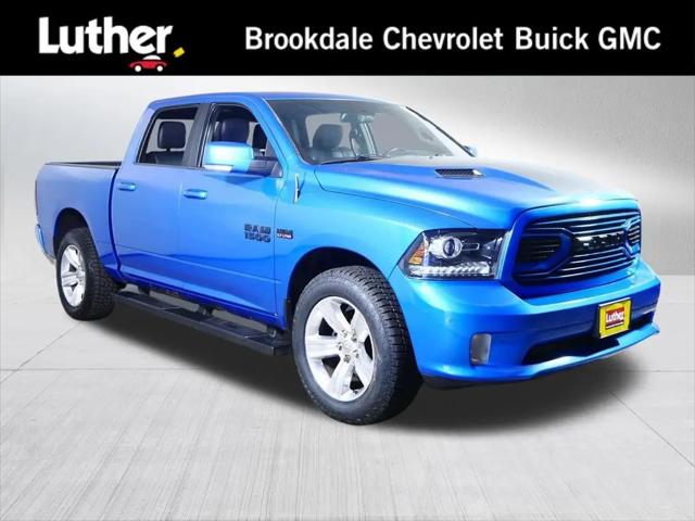 2018 Ram 1500 Sport Crew Cab 4x4 57 Box for sale in BROOKLYN CENTER, MN