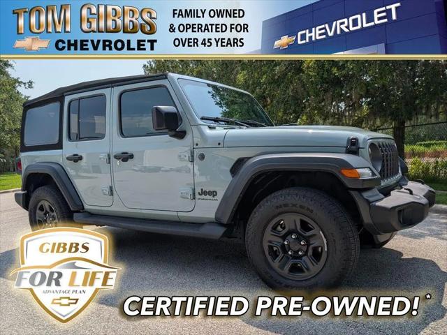 2024 Jeep Wrangler 4-Door Sport 4x4 for sale in Palm Coast, FL