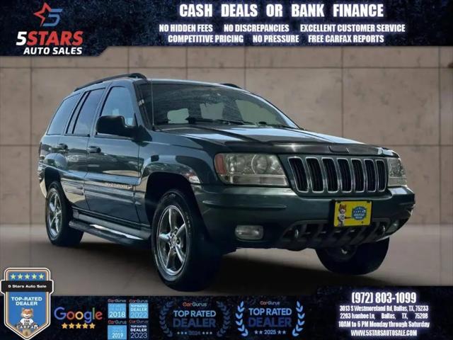2002 Jeep Grand Cherokee Overland for sale in Dallas, TX