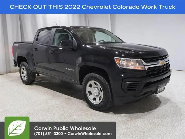 2022 Chevrolet Colorado 4WD Crew Cab Short Box WT for sale in Fargo, ND