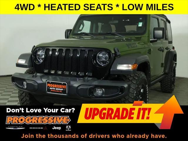 2022 Jeep Wrangler Unlimited Willys 4x4 for sale in Massillon, OH