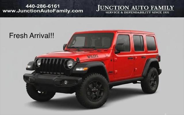 2021 Jeep Wrangler Willys 4x4 for sale in Chardon, OH