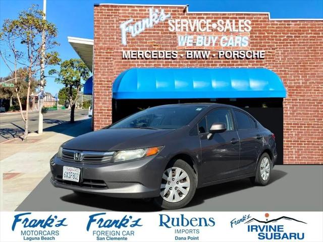 2012 Honda Civic LX for sale in Laguna Beach, CA