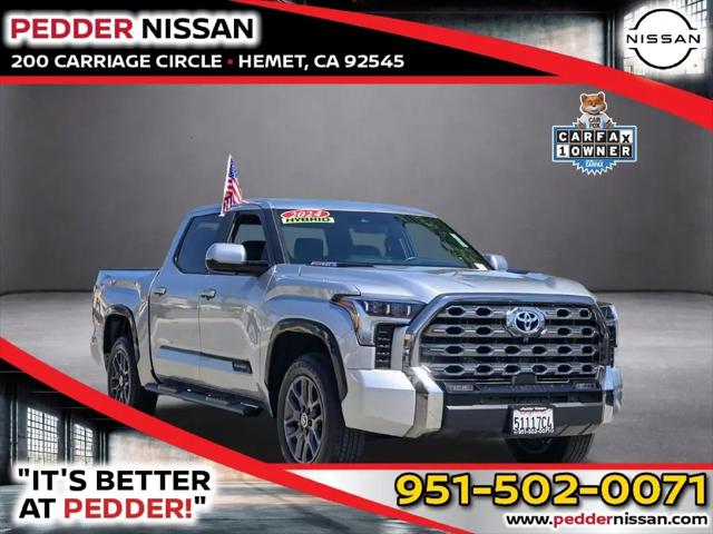 2024 Toyota Tundra Platinum 4WD for sale in Murrieta, CA