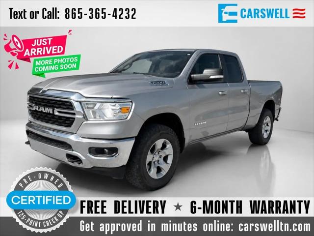 2022 Ram 1500 Big Horn Quad Cab 4x4 6'4" Box for sale in Kodak, TN