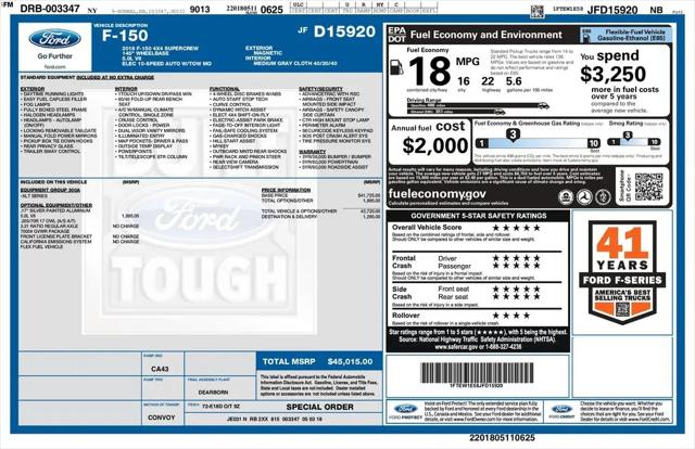 2018 Ford F-150 XLT