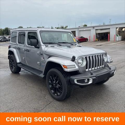 2021 Jeep Wrangler 4xe Unlimited Sahara 4x4 for sale in Gurnee, IL