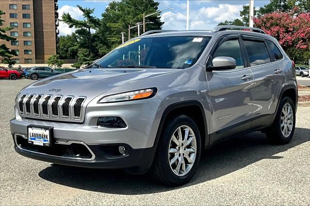 2018 Jeep Cherokee Limited 4x4 for sale in Alexandria, VA