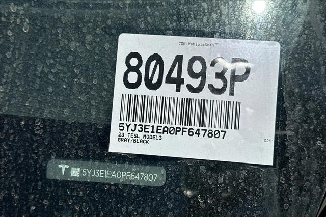 2023 Tesla Model 3 Rear-Wheel Drive
