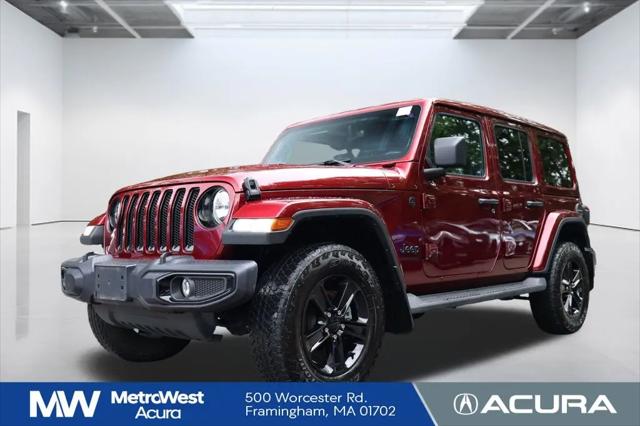 2022 Jeep Wrangler Unlimited Sahara Altitude 4x4 for sale in Framingham,, MA