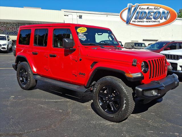 2022 Jeep Wrangler Unlimited Sahara Altitude 4x4 2022 Jeep Wrangler Unlimited Sahara Altitude 4x4