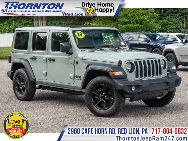 2023 Jeep Wrangler 4-Door Sport Altitude 4x4 2023 Jeep Wrangler 4-Door Sport Altitude 4x4