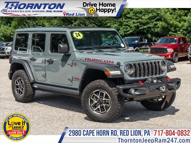 2024 Jeep Wrangler 4-Door Rubicon 4x4 2024 Jeep Wrangler 4-Door Rubicon 4x4