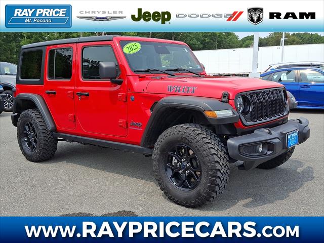 2025 Jeep Wrangler 4xe Willys 4xe