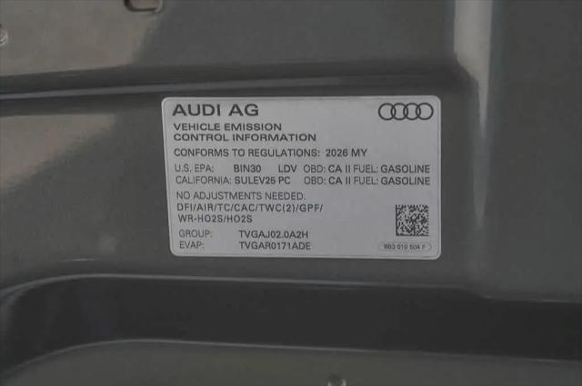 2026 Audi A5 Premium TFSI quattro S tronic