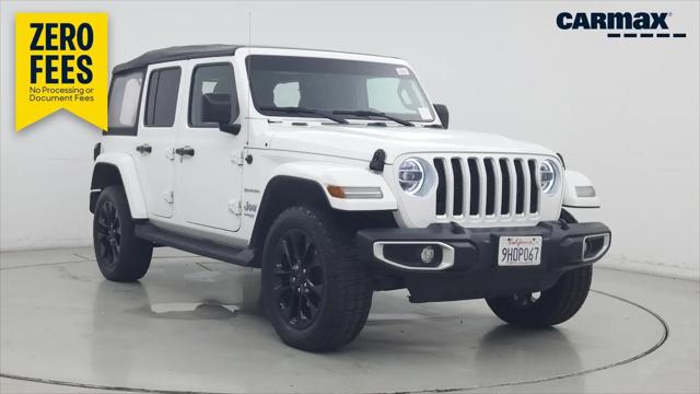 2021 Jeep Wrangler 4xe Unlimited Sahara 4x4 for sale in Colma, CA