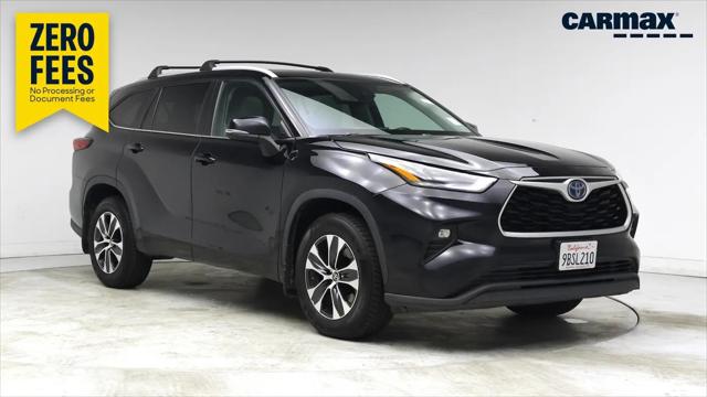 2022 Toyota Highlander Hybrid XLE for sale in Riverside, CA