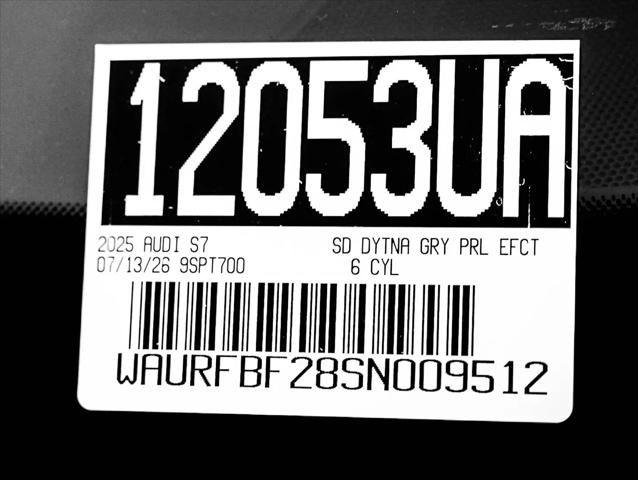 2025 Audi S7 Premium Plus TFSI quattro Tiptronic