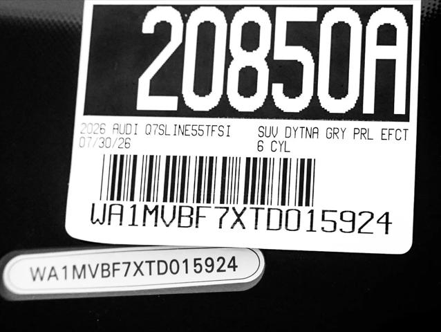 2026 Audi Q7 Premium Plus S line TFSI quattro tiptronic