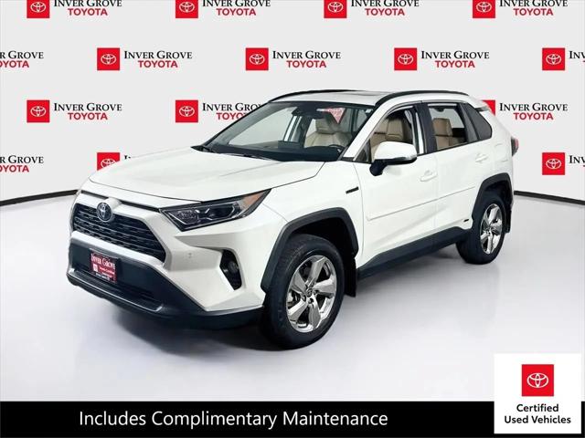 2021 Toyota RAV4 Hybrid XLE Premium for sale in Inver Grove, MN