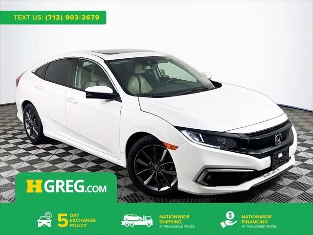 2020 Honda Civic EX-L for sale in Houston, TX