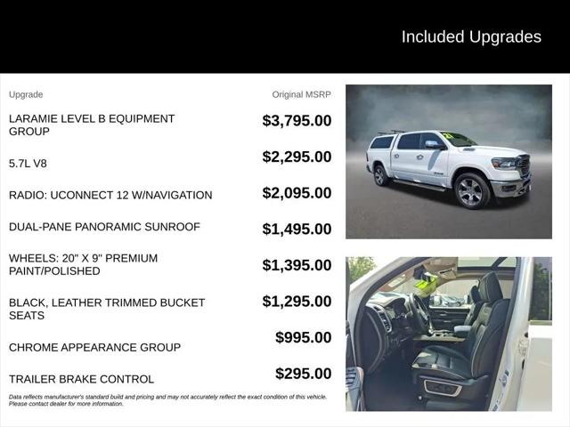2021 Ram 1500 Laramie Crew Cab 4x4 57 Box
