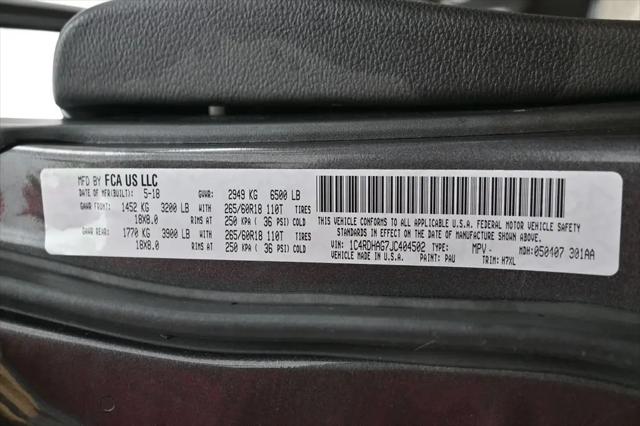 2018 Dodge Durango SXT RWD