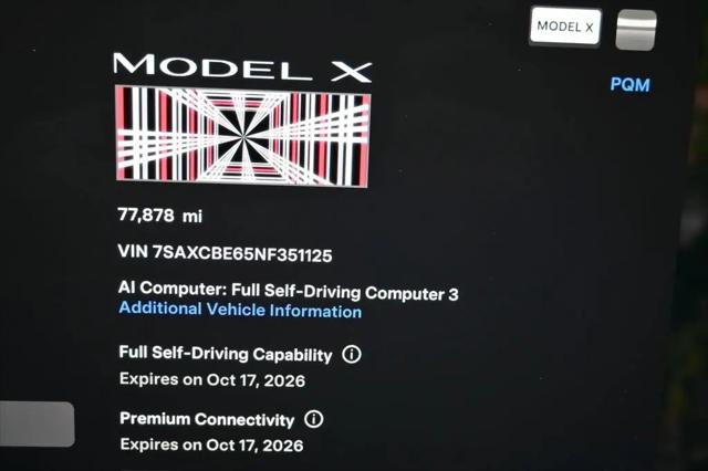 2022 Tesla Model X Plaid Tri Motor All-Wheel Drive