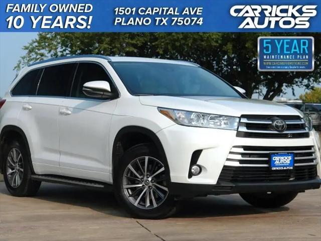 2018 Toyota Highlander XLE for sale in Plano, TX