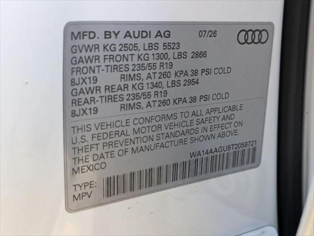 2026 Audi Q5 Premium TFSI quattro S tronic