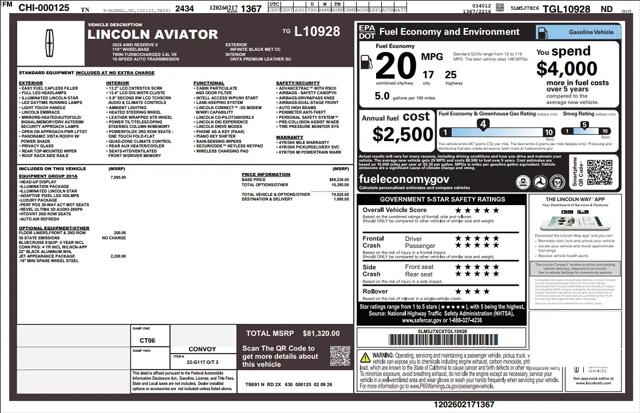 2026 Lincoln Aviator Reserve for sale in Detroit, MI
