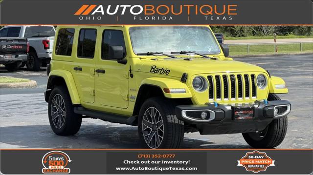 2023 Jeep Wrangler 4xe Sahara 4x4 for sale in Alvin, TX